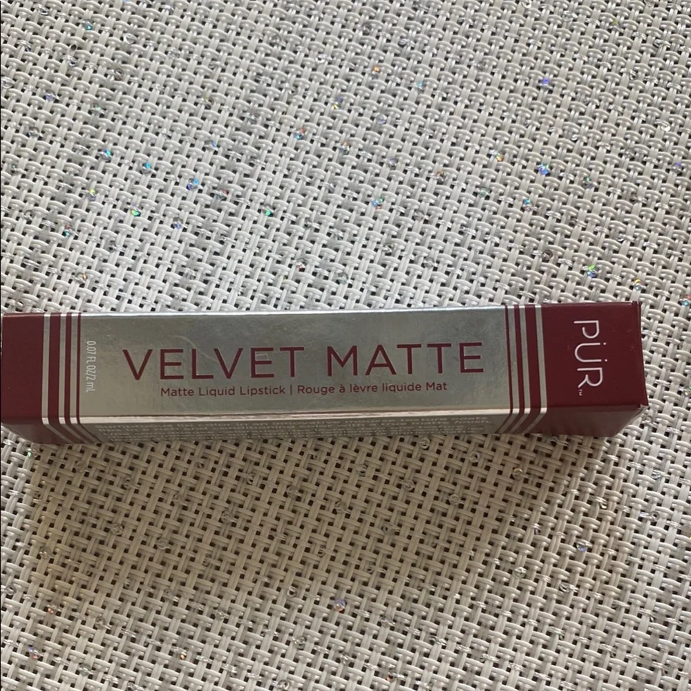 PUR Velvet Liquid Matte Lipstick in Dutty Wine - Picture 1 of 3